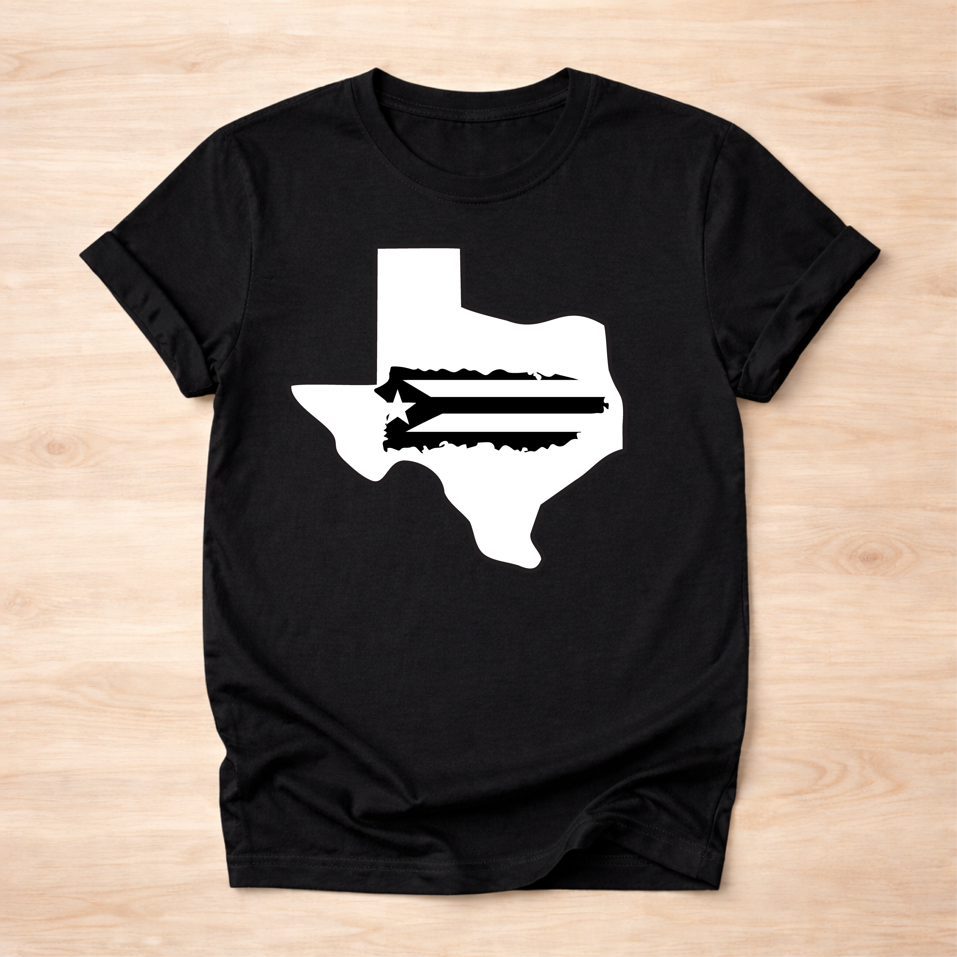 Texas Boricua T-Shirt | Puerto Rican Pride in Texas