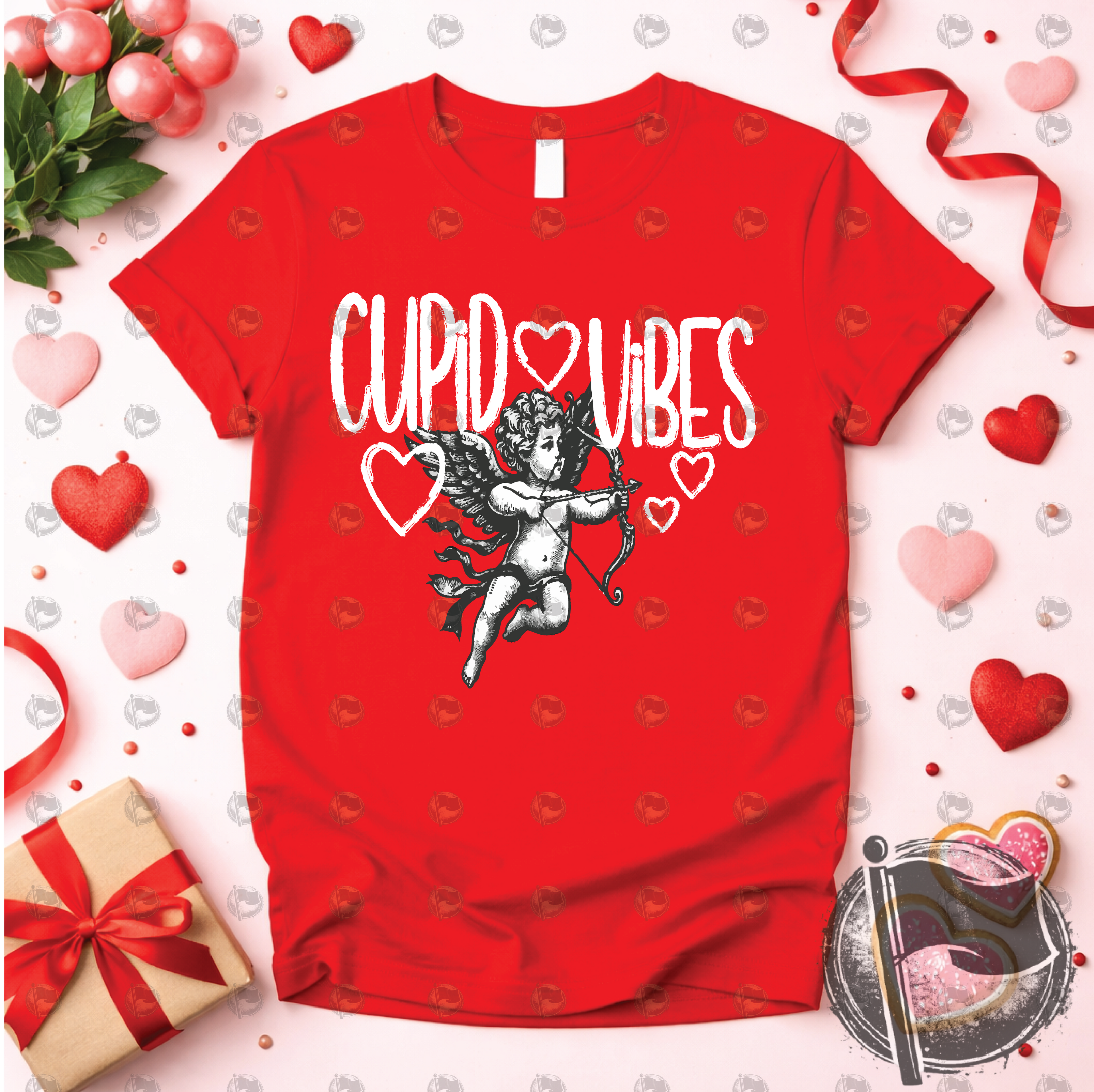 Cupid Valentine’s Day Graphic T-Shirt Unisex Soft Tee
