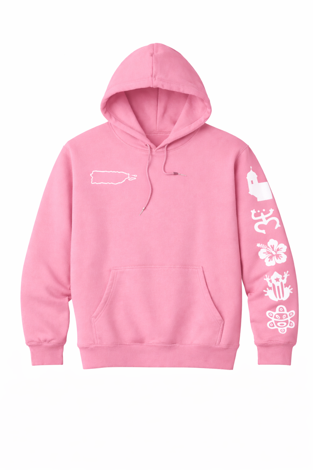 Custom Boricua Taino Symbols Puerto Rican Hoodie