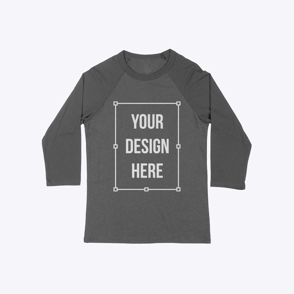Create Your Own Long Sleeve T-Shirt  - Upload your design Premium Quality Printing