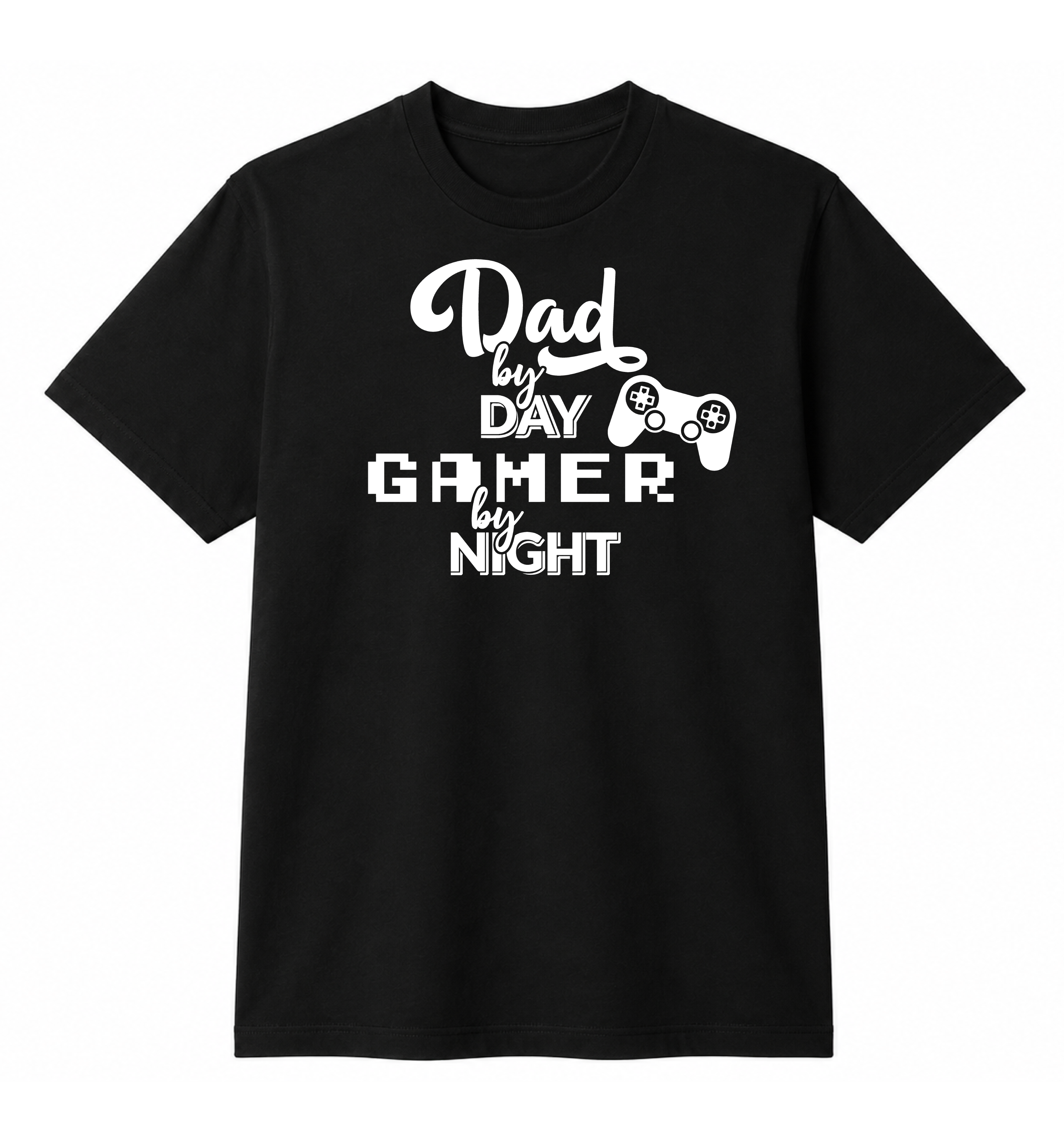 Dad By Day Gamer By Night T-Shirt