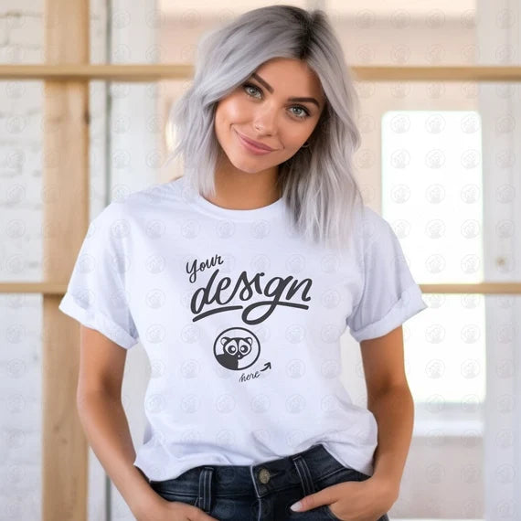 Create your Own Custom Short Sleeve T-Shirt 100% Cotton - Premium Quality