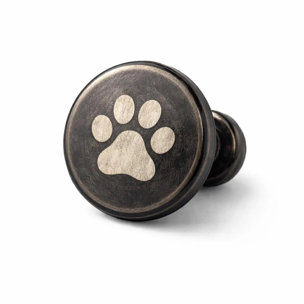 Custom Engraved Metal Snaps for Leather & Crafts