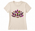 Midnight Bloom Lotus Tee