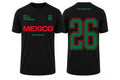 Mexico FIFA 2026 Soccer Fan Black T-Shirt – Premium Football Supporter Tee | Front & Back Graphic (Copy)