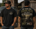 My Kids Use Fishing Poles Not iPads Country Graphic Tee