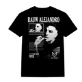 Rauw Alejandro Vintage Graphic T-Shirt – Black Retro Concert Style Tee